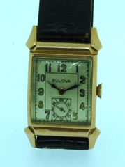 Bulova pink GF tank circa 1949 vintage